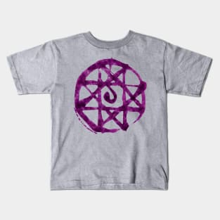 Alphonse seal purple Kids T-Shirt